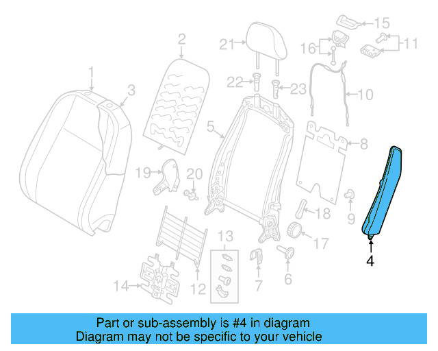 Adjust Lever 5GM-881-092 - View 2