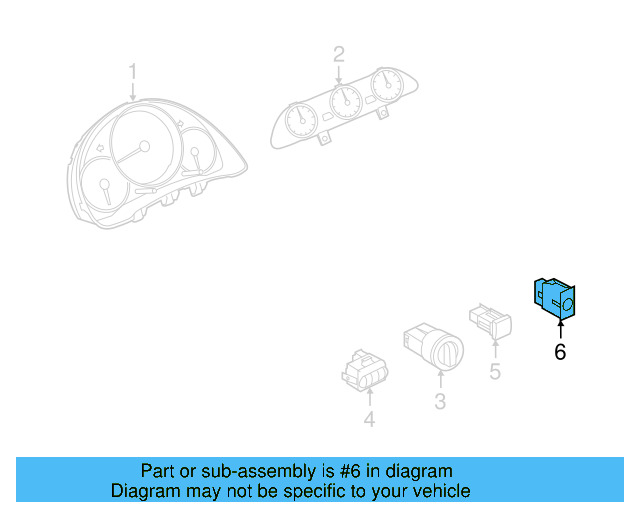 Air Bag Switch 5C5-919-237-WGI - View 20