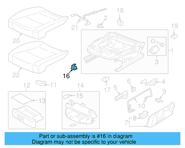 Track End Cover 8E0-881-347-E-9B9 - View 58