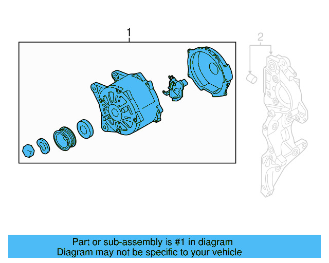 Alternator 04B-903-023-A - View 10