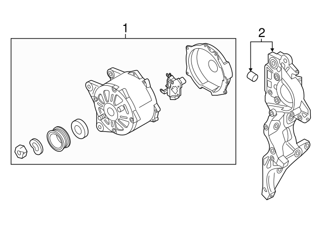 Alternator Bracket 04L-903-141-B - View 18