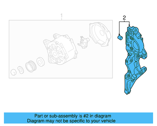 Alternator Bracket 04L-903-141-B - View 17