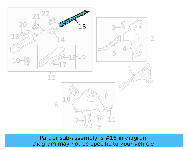 Rail Extension 5Q0-804-455 - View 9