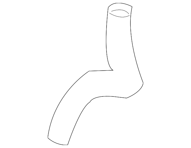 Hose 1C0-121-096-A - View 2