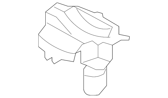 Engine Oil Pan Baffle 06D-103-623-D