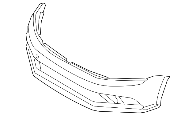 Bumper Cover (Unpainted) 5c6807217adgru