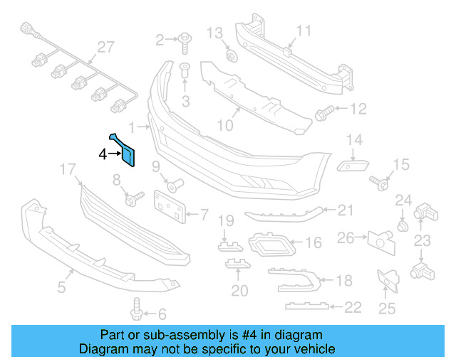 Tow Eye Cap (Unpainted) 5c6807241egru - View 4