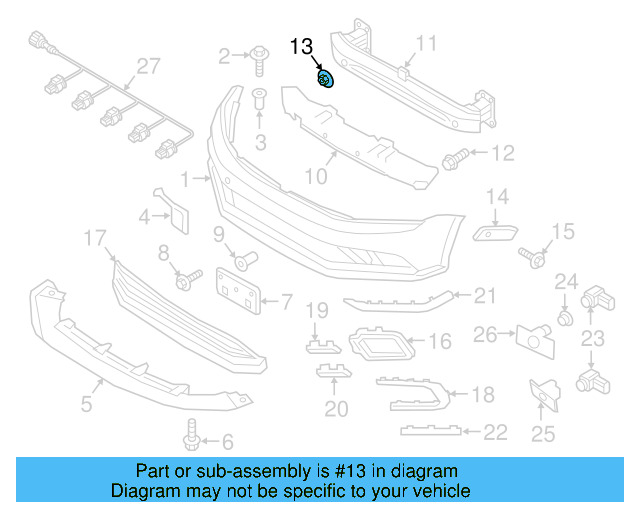 Impact Bar Nut N-905-708-02 - View 8