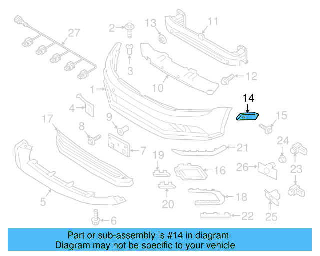 Side Retainer 5C6-807-184-A