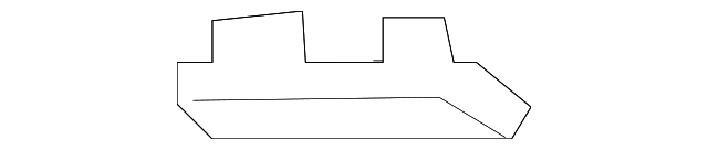 Upper Molding 5C6-853-510-9B9 - View 3
