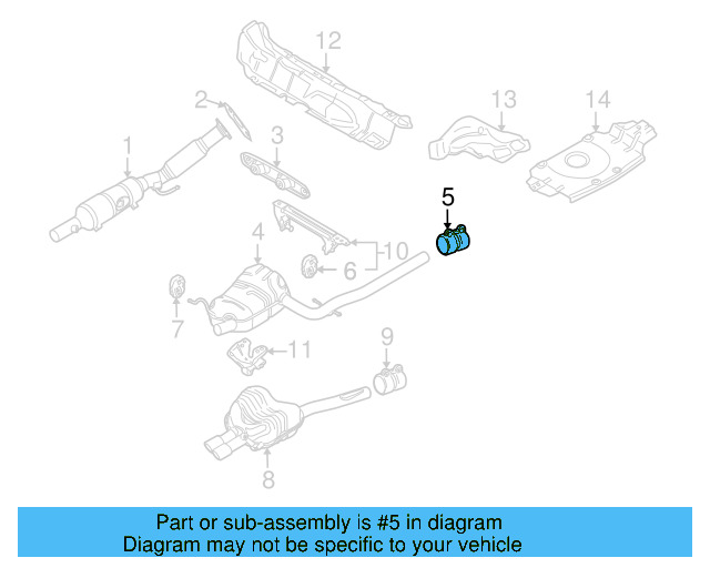 Muffler & Pipe Clamp 1K0-253-141-H - View 96