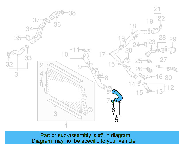 Pressure Tube 1K0-145-972 - View 18