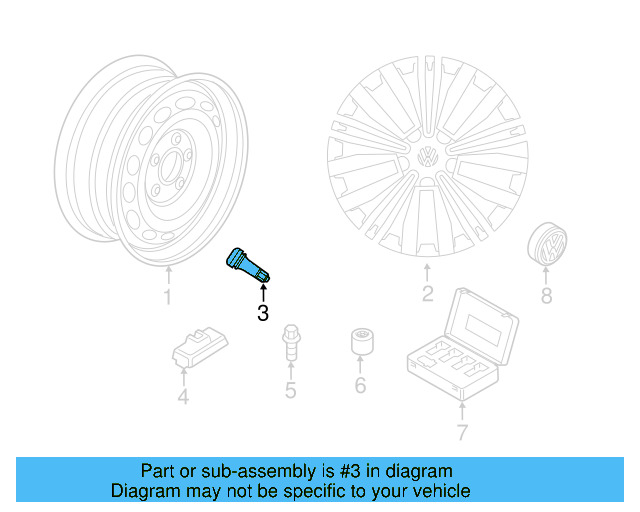 Wheel, Alloy 5NN-601-025-L-NQ9