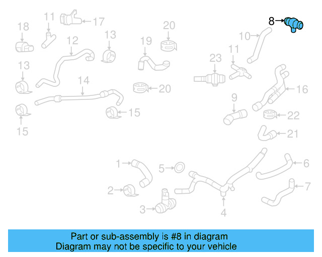 Lower Coupling 5C0-122-291-C - View 52