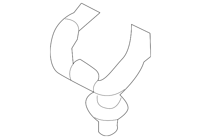 Radiator Coolant Hose Hold Down N-107-377-01 - View 5