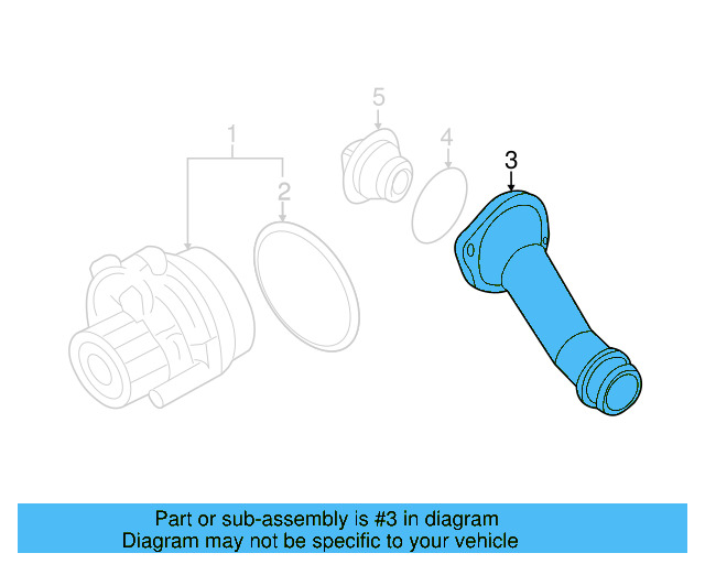 Engine Coolant Thermostat Housing 06K-121-121-E - View 9