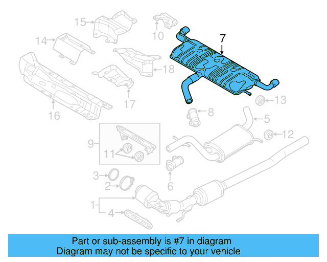 Muffler 5C3-253-609-K