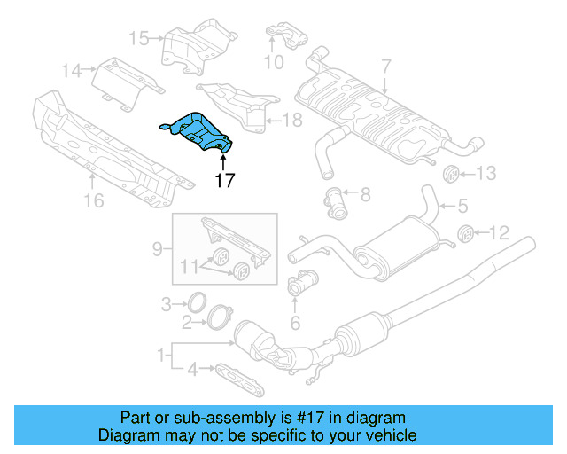 Heat Shield 5C5-825-613 - View 15