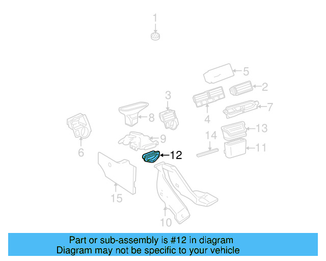 Duct Connector 1J0-815-825-A - View 6