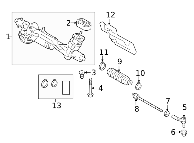 Gear Assembly Mount Bolt N-105-524-02 - View 144