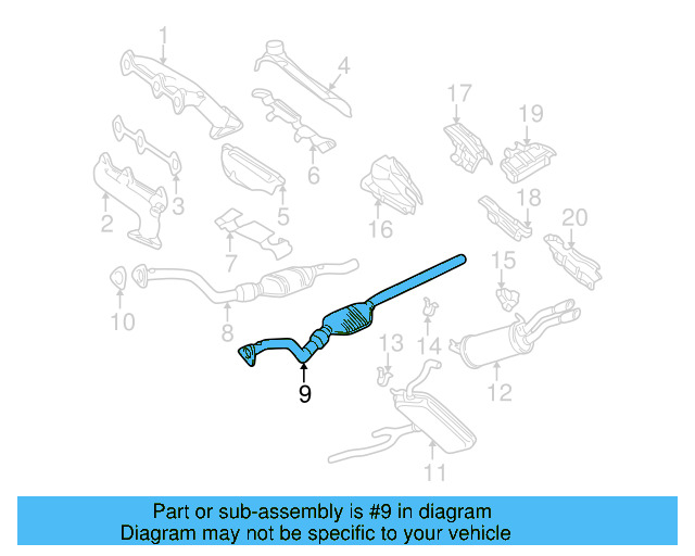 Converter & Pipe 8E0-253-057-X - View 5