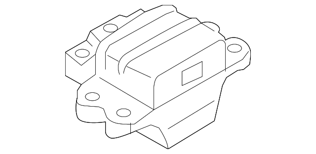 Mount 1K0-199-555-S - View 2