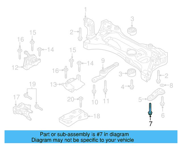 Suspension Stabilizer Bar Link Bolt N-106-994-01 - View 24