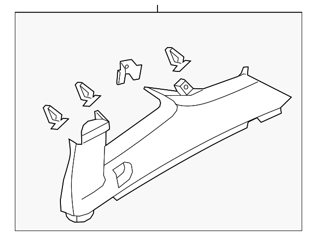Upper Quarter Trim 5NN-867-287-RM5