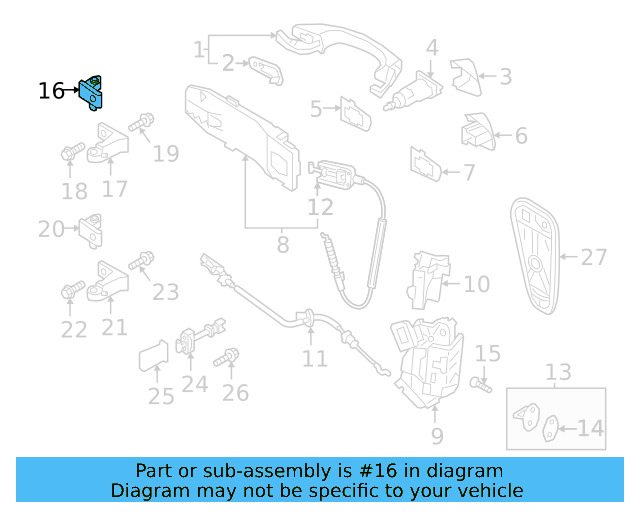 Upper Hinge 8X4-833-408-A - View 28