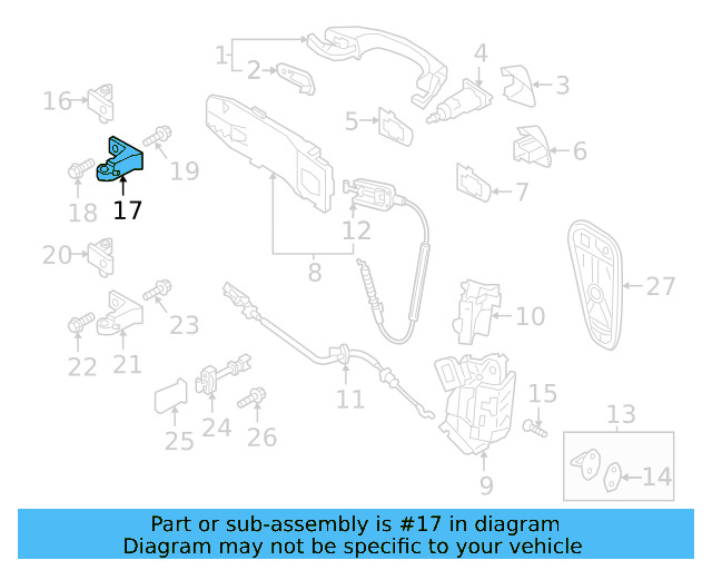 Upper Hinge 8V5-833-404-C - View 17