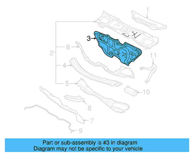 Dash Panel 1J1-721-039-AJ - View 7
