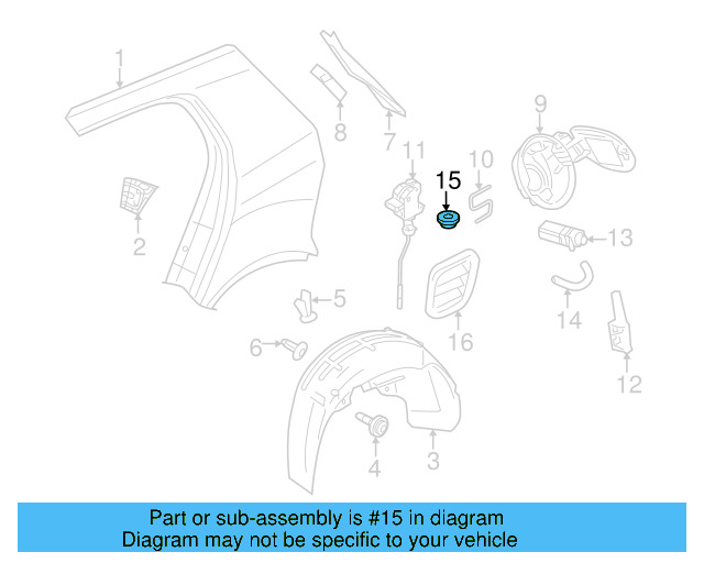 Guide Seal 3B0-810-911-A - View 52