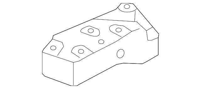 Trans Mount Lower Bracket 1K0-199-117-CD - View 59