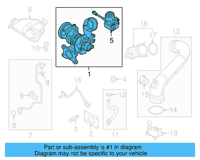 Turbocharger 04E-145-721-F - View 4