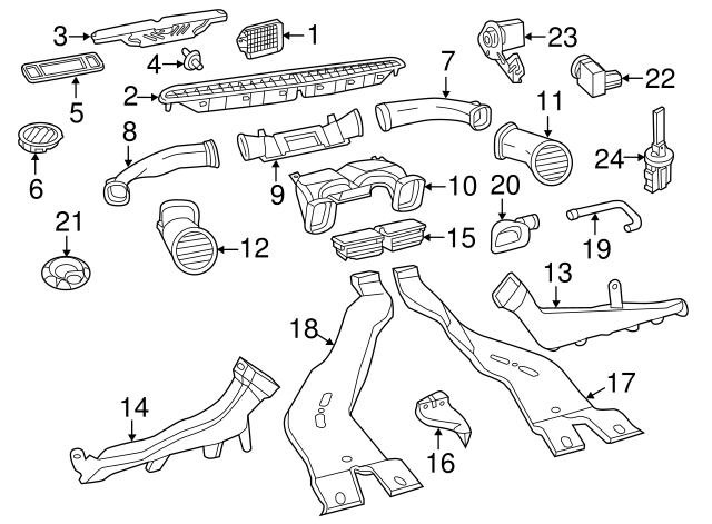 Outer Duct 5C1-819-655
