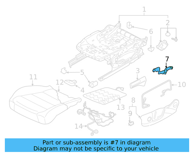 Adjust Lever 5NN-881-091 - View 4