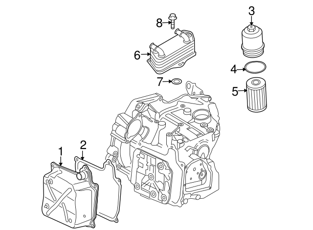 Oil Cooler 02E-409-061-B - View 37