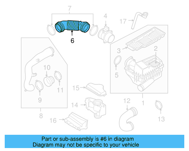 Connector Pipe 1K0-129-684-B - View 5