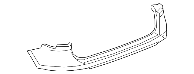 Bumper Cover (Unpainted) 7p6807421fgru - View 4