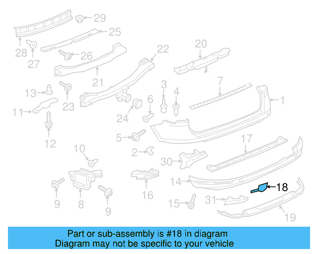 Tow Eye Cap (Unpainted) 7p6807449cgru - View 7