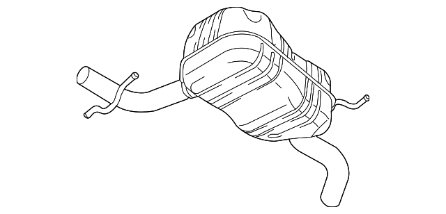 Muffler & Pipe 1Q0-253-209-R - View 2