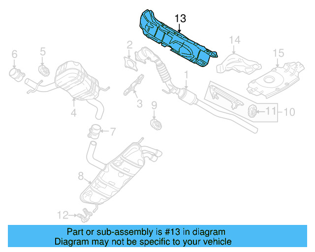 Heat Shield 1K0-825-671-T - View 5