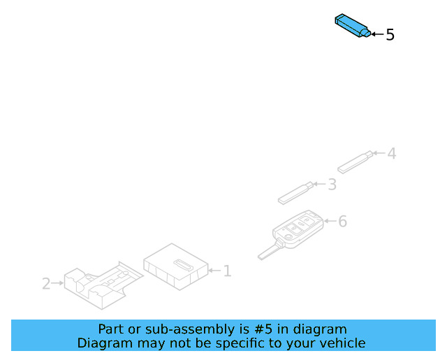 Antenna 5Q0-962-131 - View 25