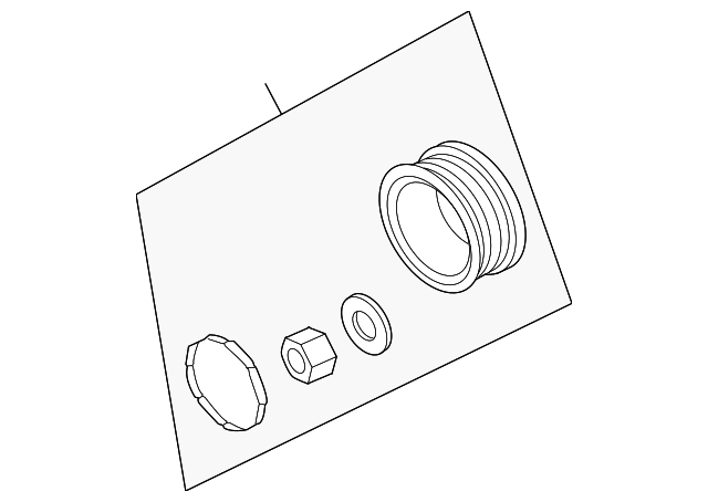 Alternator Pulley 07C-903-119-C - View 3