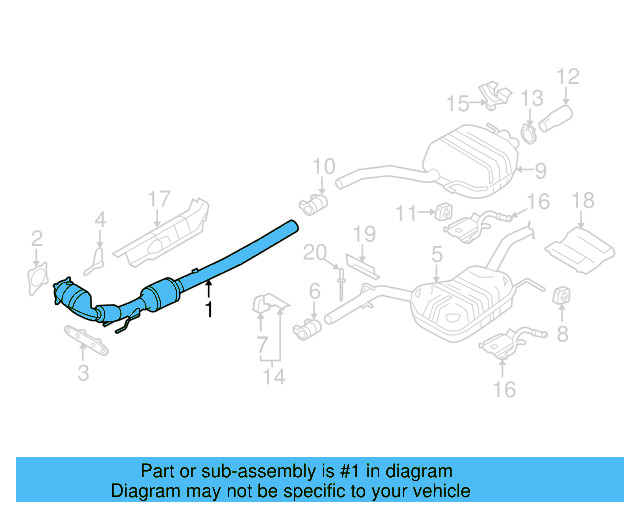 Converter & Pipe 3C0-254-506-DX - View 8