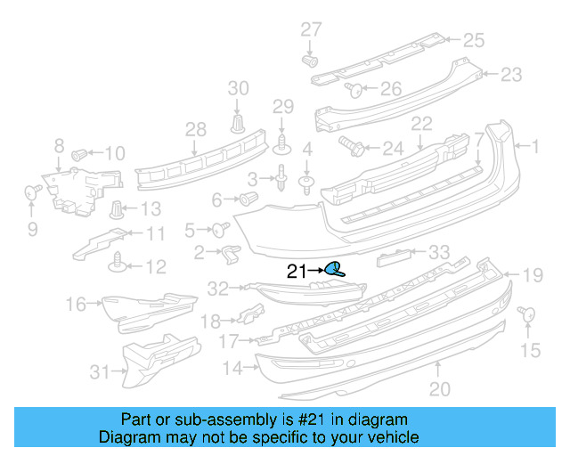 Tow Eye Cap (Unpainted) 7p6807450agru - View 5