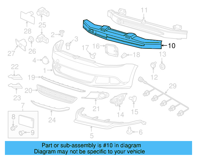 Absorber 5C6-807-248-C - View 3