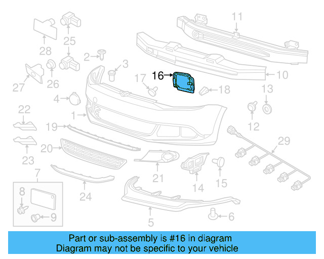Housing 5C6-807-724 - View 11