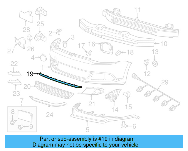 Spoiler 5C6807110A - View 4