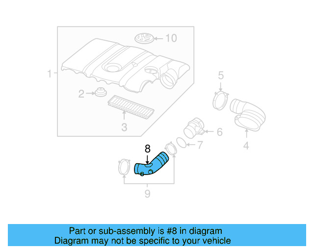 Connector Pipe 07K-129-684-C - View 12